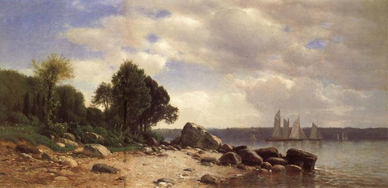 Colman Samuel Blick auf den Hudson France oil painting art
